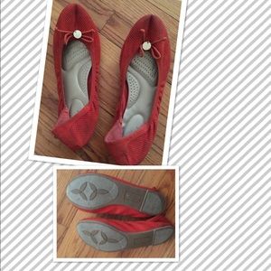 Dexflex comfort orange flats